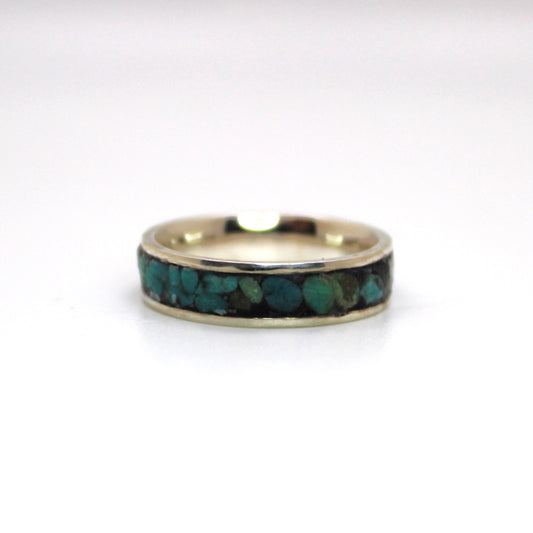 The Inlay - Silver Stone Inlay Rings